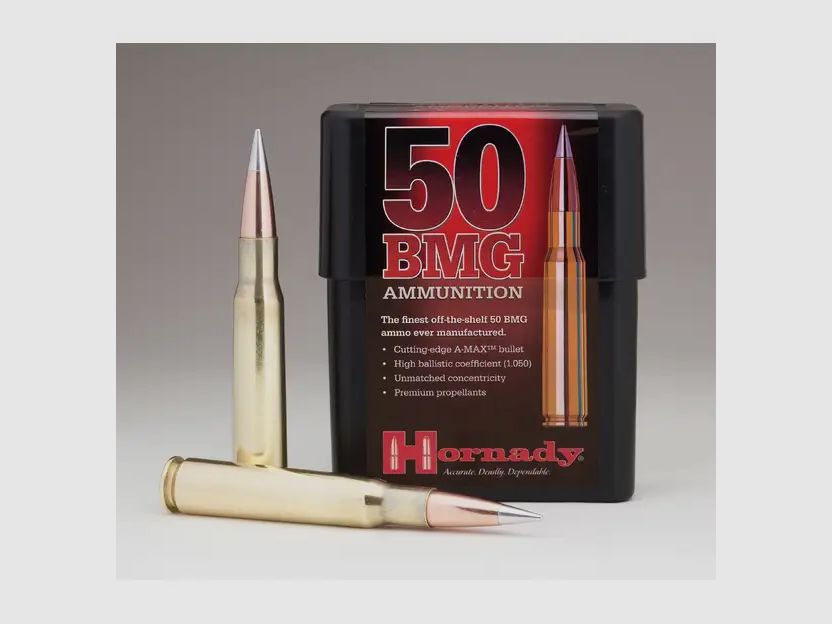 Hornady Match .50 BMG A-Tip 750GR 10 Patronen