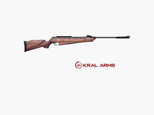Carabina KRAL Air N-07 Classic Deluxe madera de nogal – 4,5 mm balines 24 Julios