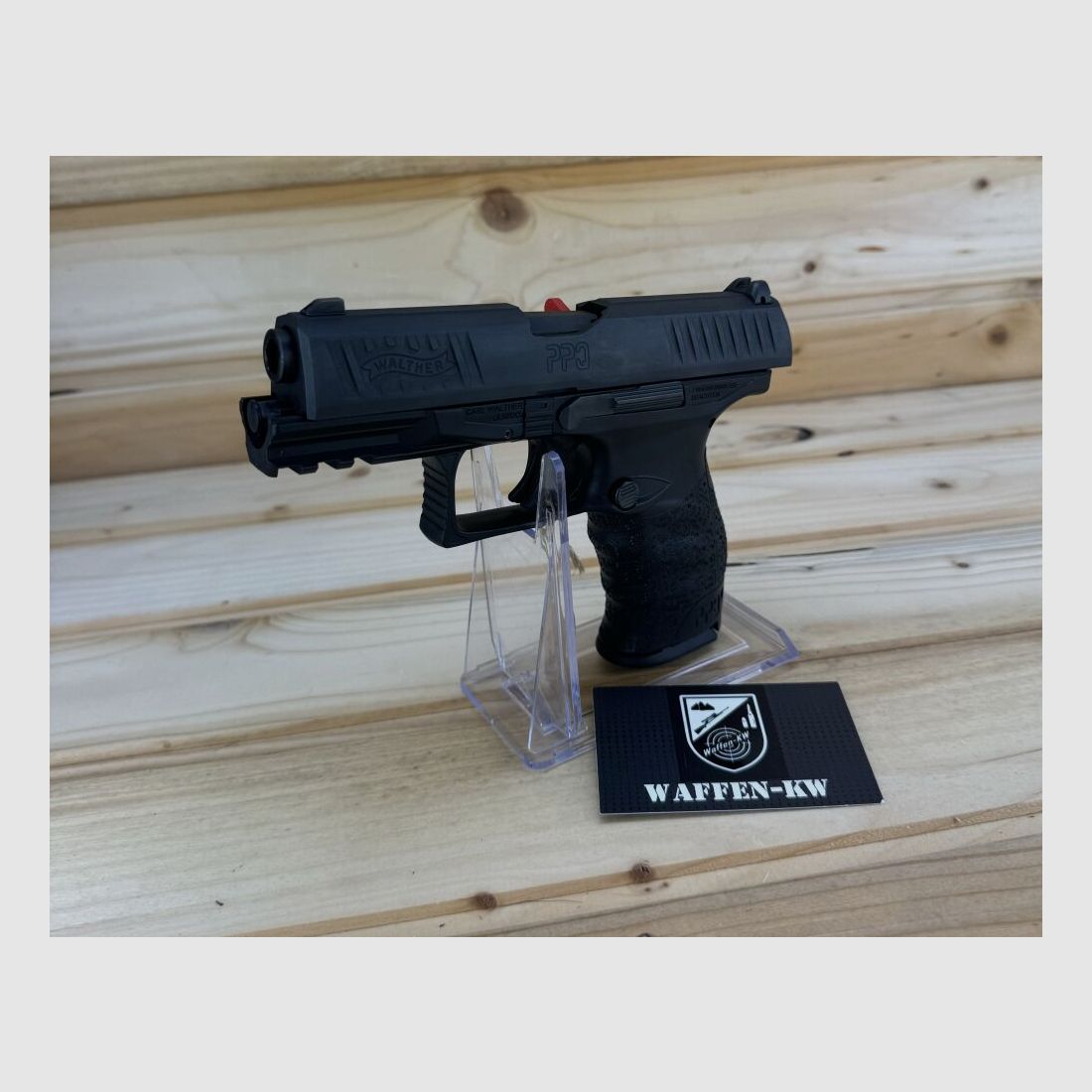 Arme de démonstration Walther pistolet semi-automatique PPQ M2B 9x19 PS 4" 15R17R INT 9mm L 9mmLuger