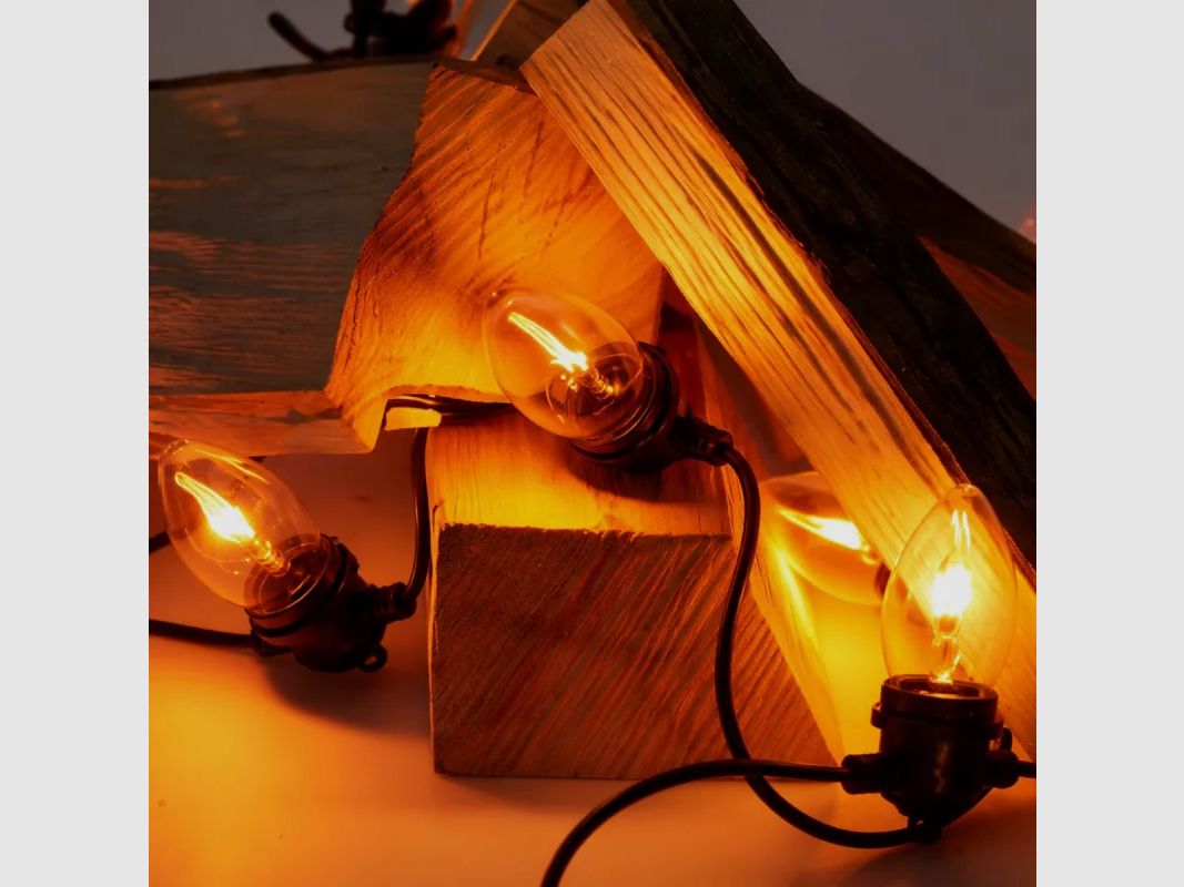 Lichterkette mit Flammeneffekt 10 LED - 360 cm, Bild 2 von 3