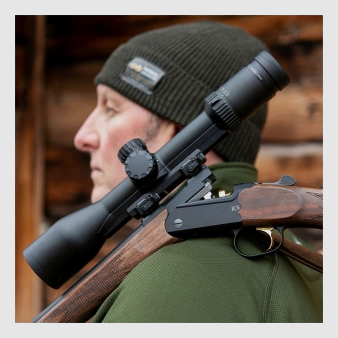 Merkel break-action rifle K5 Black caliber 7x57 R