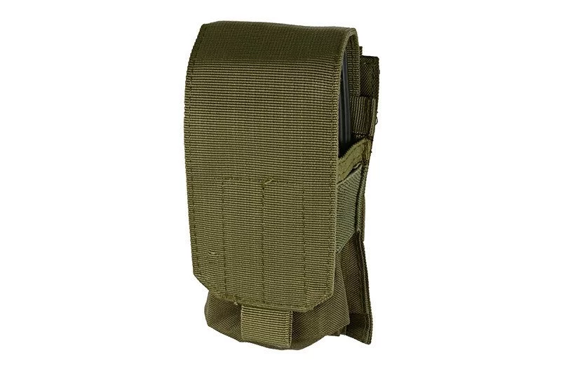 Ładownica na 2 magazynki typu M4/M16 - oliwkowa, zdjęcie 2 z 4
