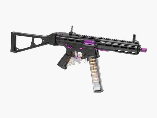 G&G PCC45 G2 mit ETU in Schwarz/Lila Airsoft - max 0,5
