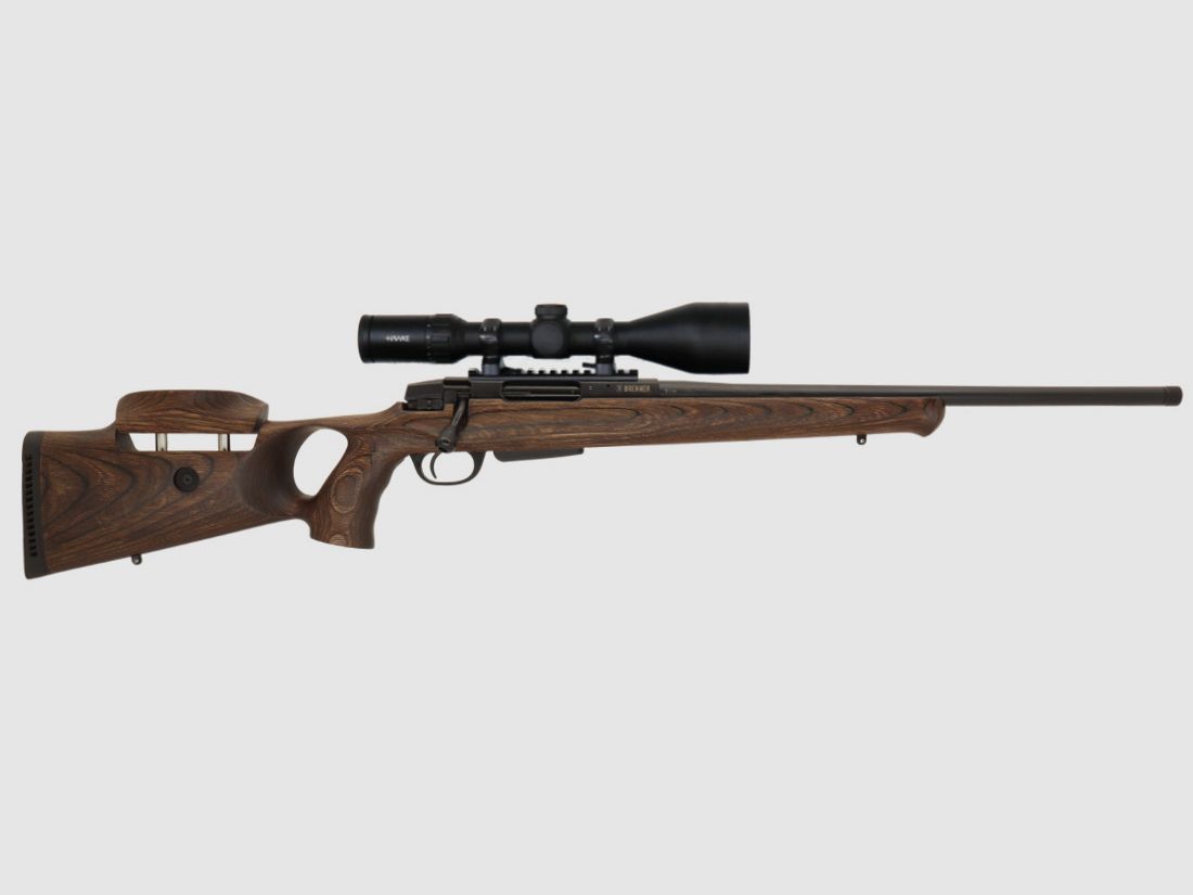 Brenner Komplettpaket: BR20 B&H Prohunter Lochschaft mit Hawke 3-12x56 fertig montiert, Bild 3 von 8
