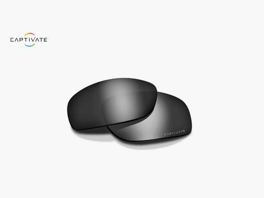 Lenses for Wiley X Founder glasses in CAPTIVATE™ Polarized Black Mirror AC6FNDCBKM