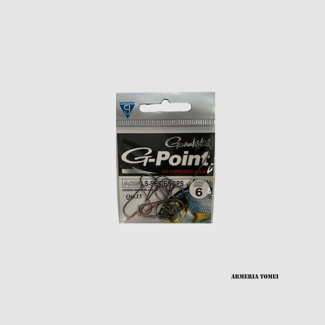 GAMAKATSU – G-POINT LS-SERIES 5GPS SIZE #6 15PCS