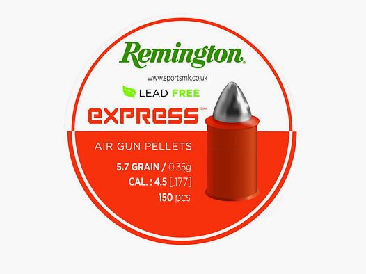 Remington Express Senza Piombo Cal. .177 / 4,5mm, 500 colpi