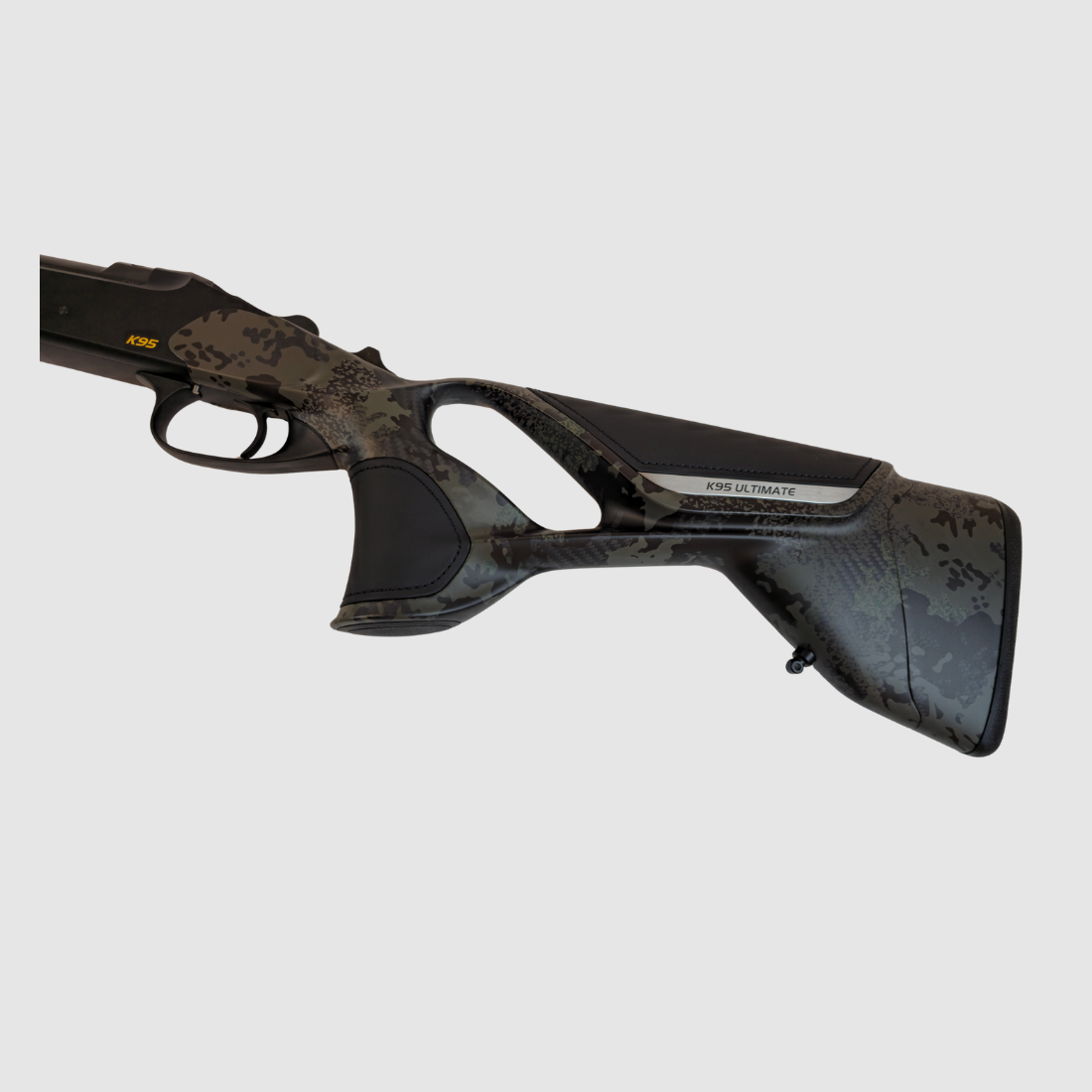 BLASER K95 Ultimate Carbon Camouflage negro con cuero LL42cm .308 Win., imagen 9 de 12