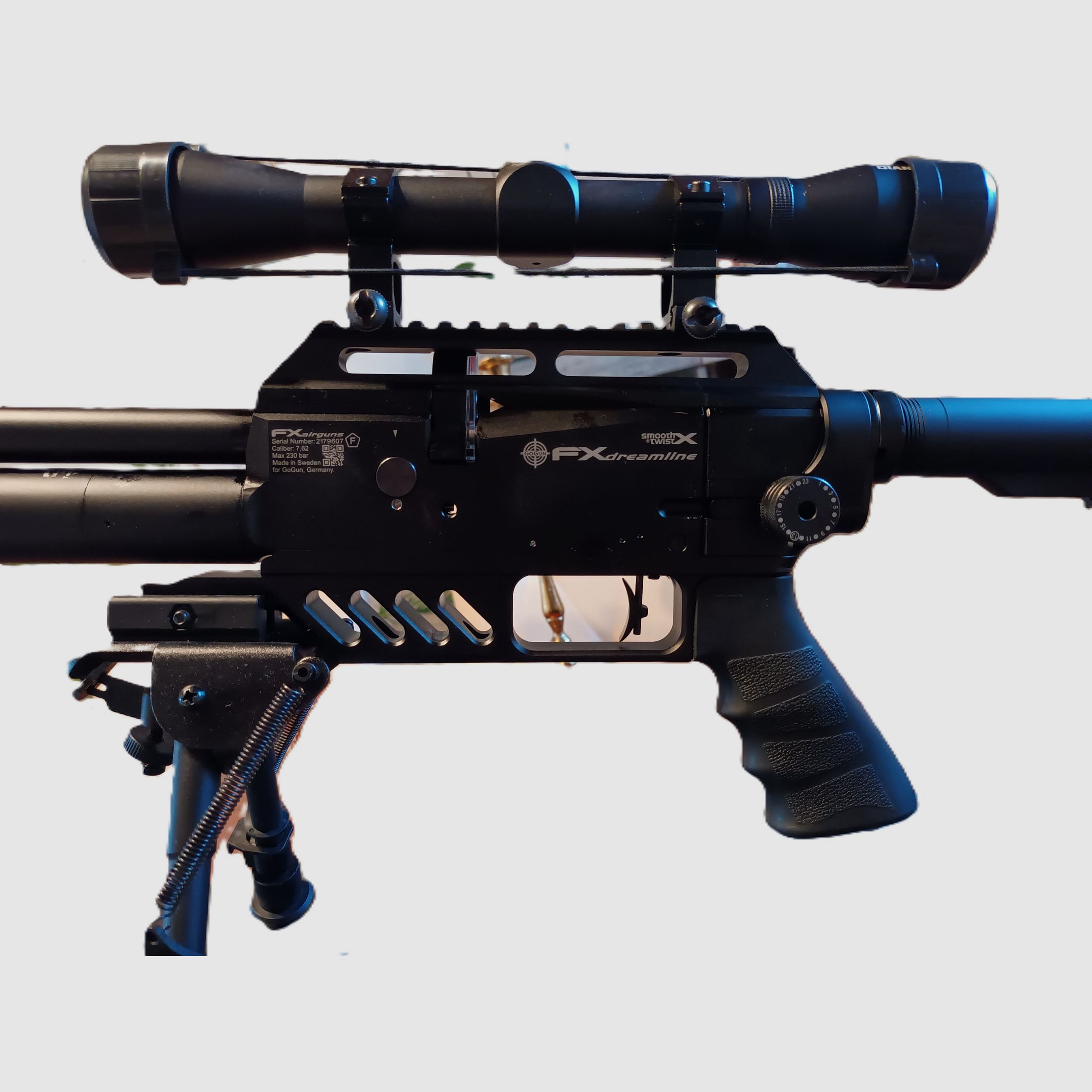 FX Air Rifle 7.62 mm Dreamline Tactical F-Series Cal.30 7.5 J. free from 18