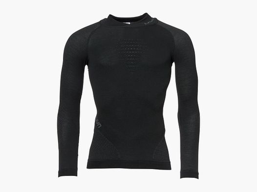 Uyn UYN Longsleeve Rollkragen Fusyon Merino Männer schwarz anthrazit