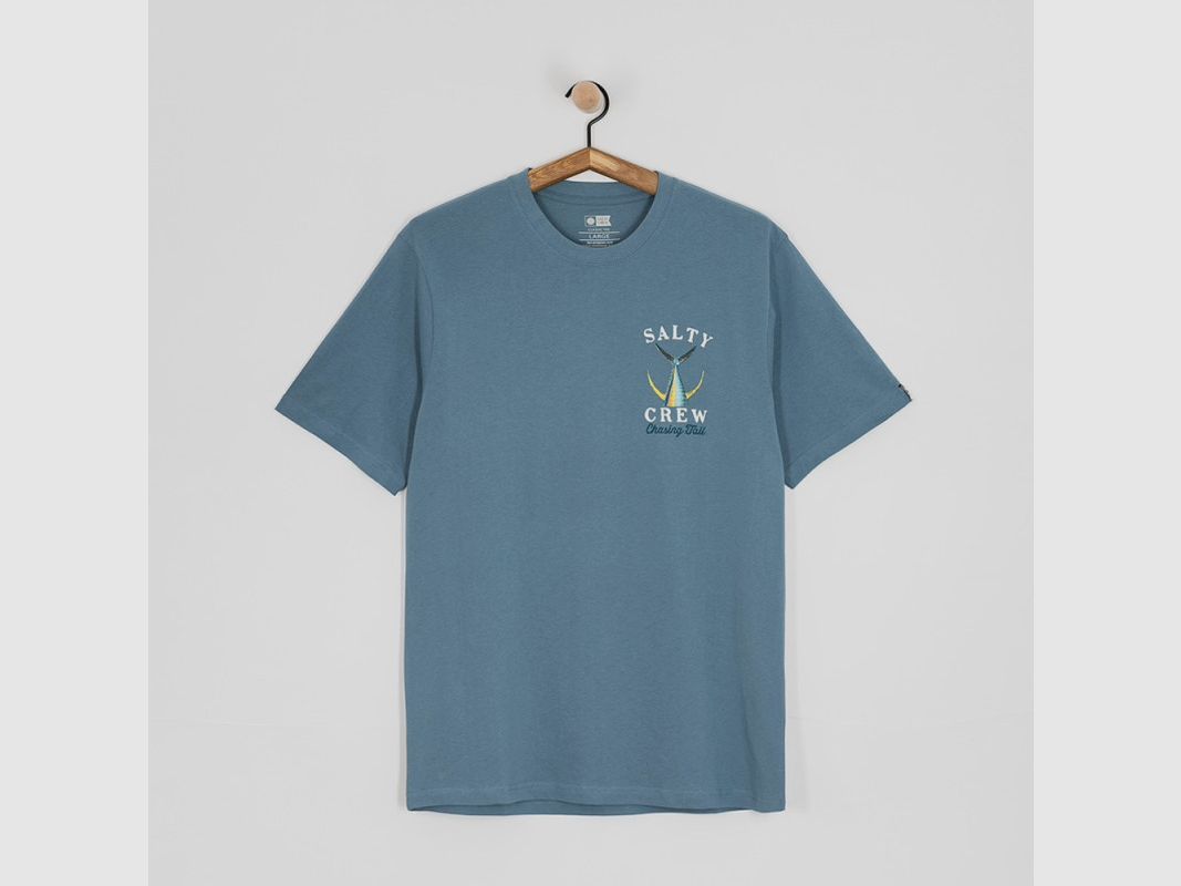 T-SHIRT SALTY CREW TAILED SLATE, image 1 sur 2