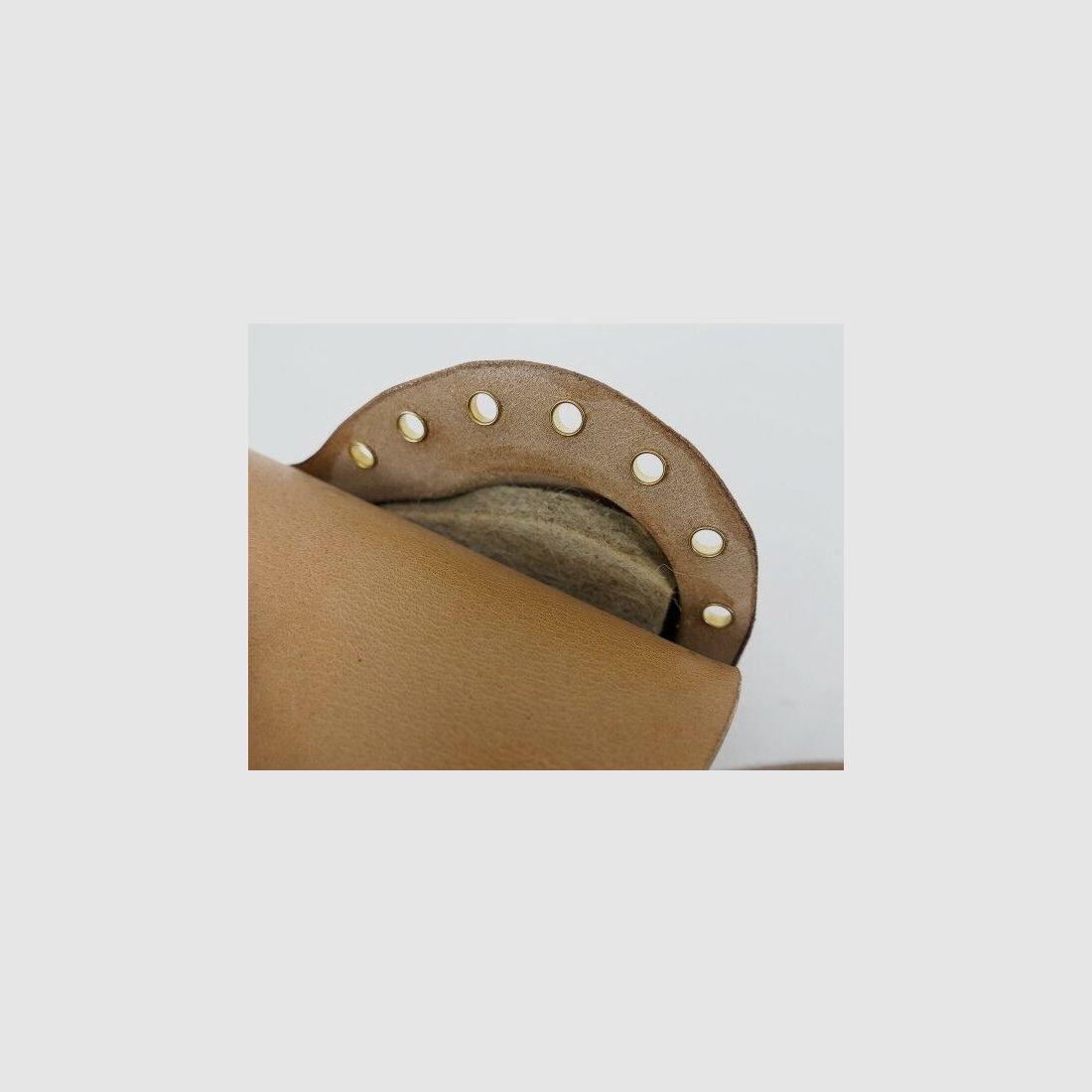 coussin de joue en cuir US Army M1 Garand / protection de crosse de fusil