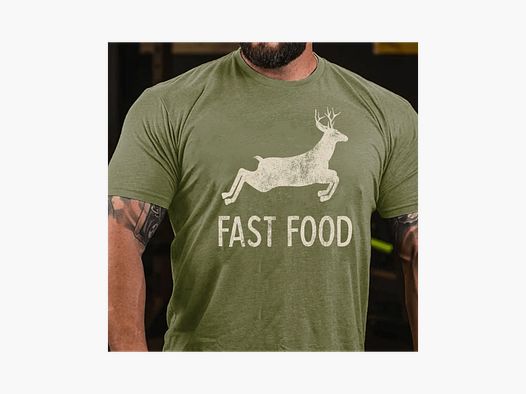 Fast Food T-Shirt Baumwolle