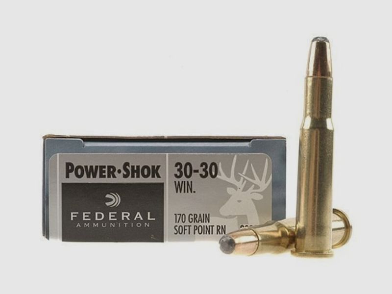 Federal Power-Shok .30-30 Win. 170GR JSP RN 20 Patronen
