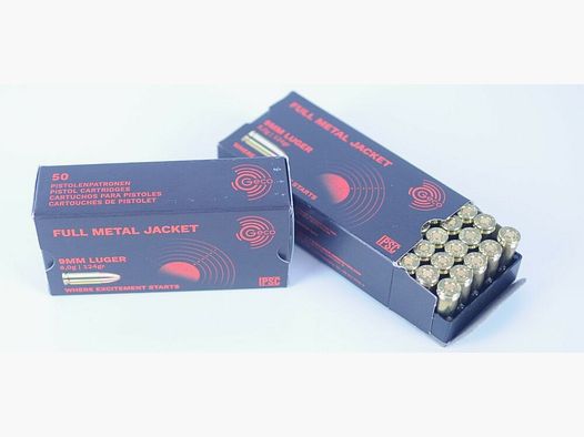Geco GECO 9MM LUGER VM 124grs/ 8.0G TOMBAK