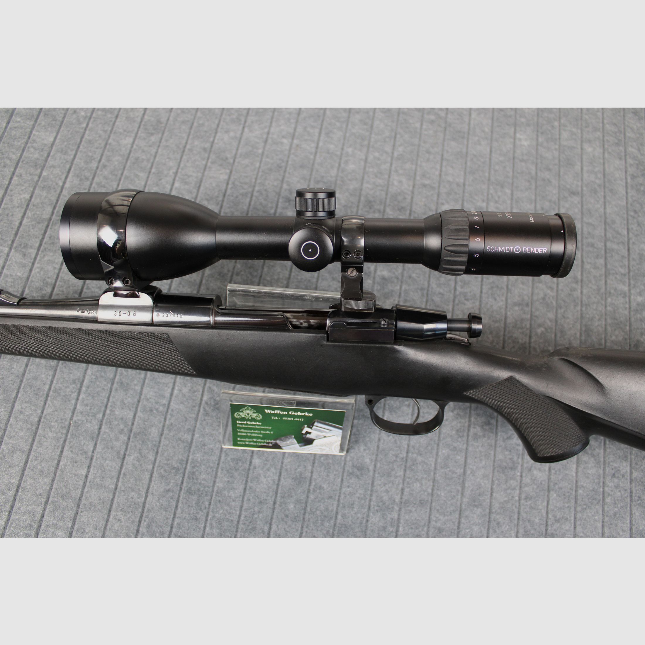 Mauser Mod. 98 .30-06Spr. with S&B Zenith 2.5-10X56 LA.