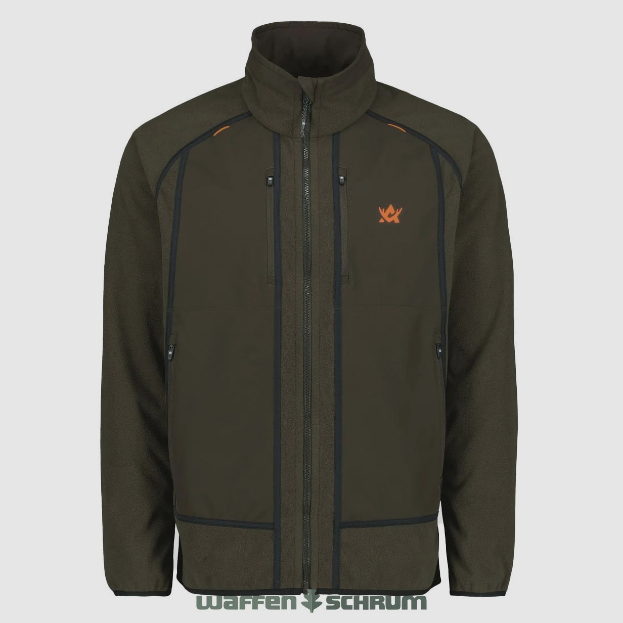 Alaska Brands Reversible Jacket Raptor Elk Hunter Brown/BlindTech Blaze