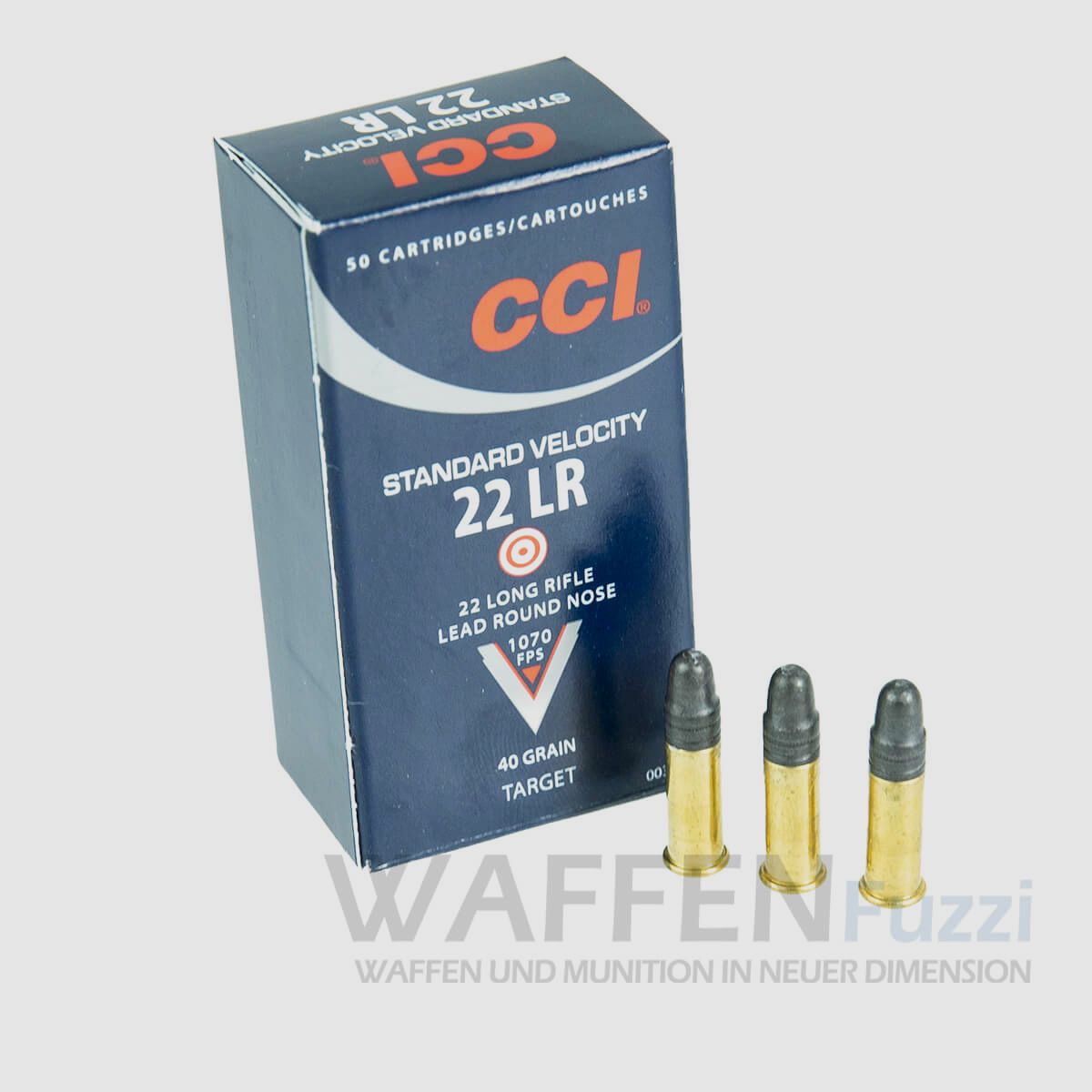 CCI Standard Velocity 40gr. Kaliber .22lfb 50 Schuss