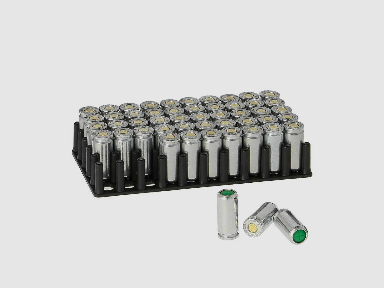 NC Ultra Power Platzpatronen 9 mm P.A.K. - 150 Schuss (P18)
