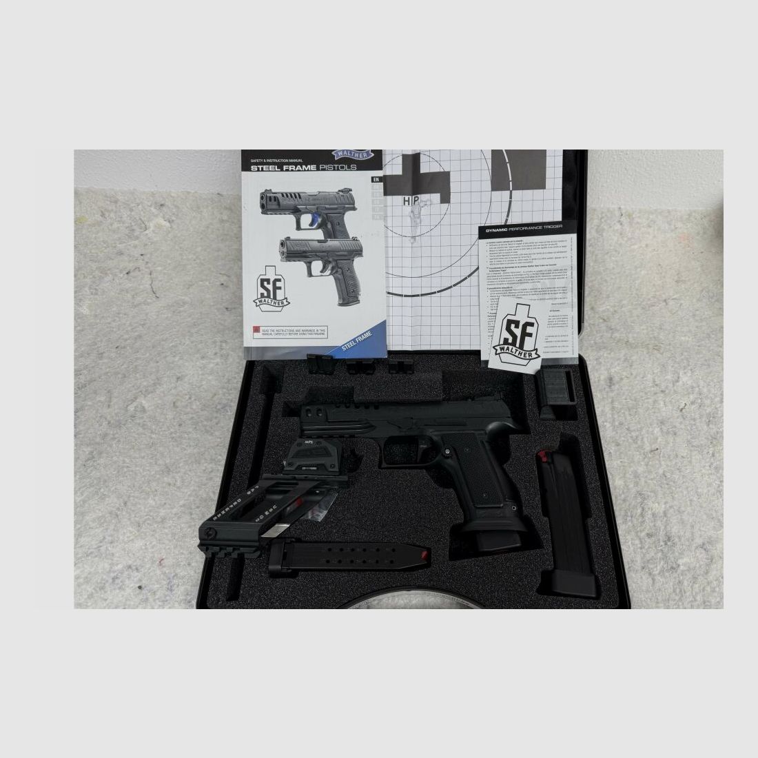 Walther Q5 Match SF incl. Optik 9mmLuger