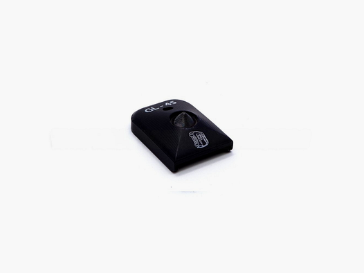 DPM MFA-GL/2 cargador Placa de piso con rompecristales para GLOCK 21/30/37/38/39 Calibre .45 Auto/.45 G.A.P. ALUMINIO NEGRO T6 A