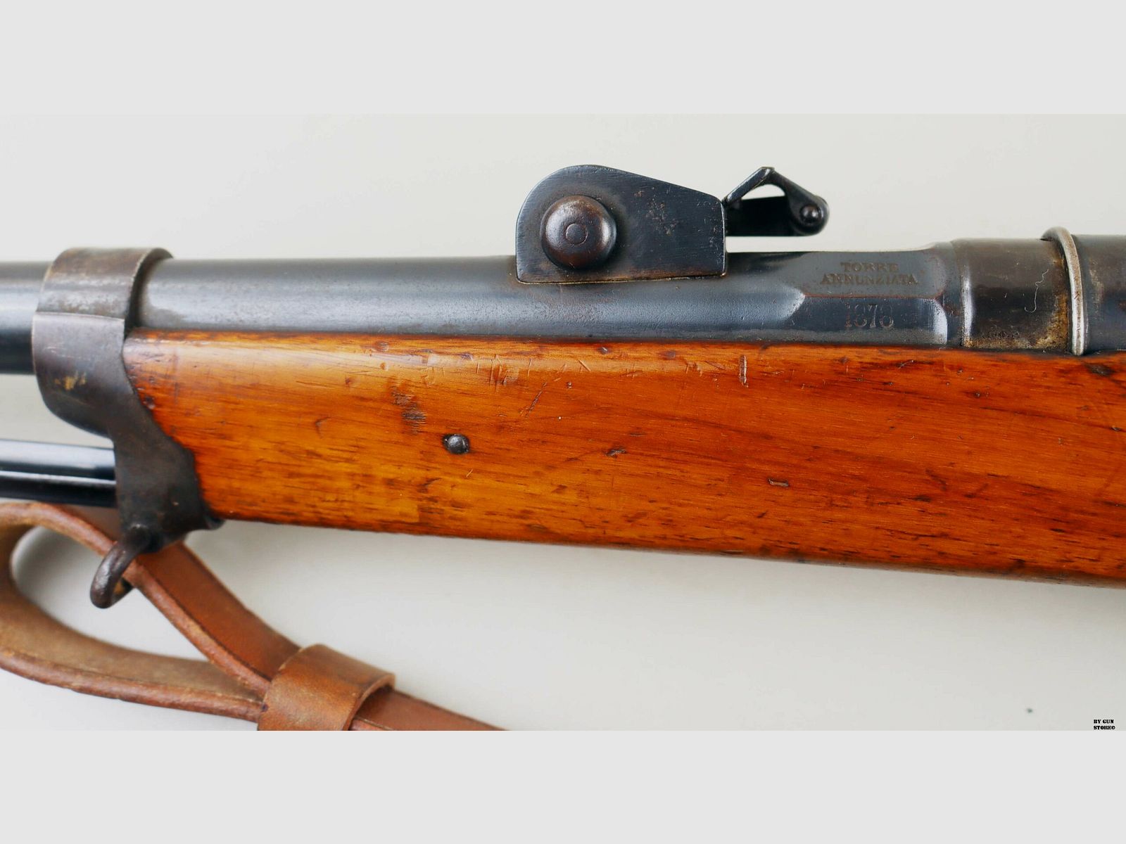 Antikes Vetterli-Gewehr Modell 1870 Kavallerie Kal. 10,4 Seriennr. U1144, Bild 3 von 12