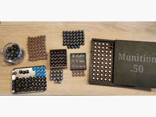 MEGA Slugsammlung mit über 300 Geschossen (12! Arten) für AEA Challenger, Megalodon, etc.
