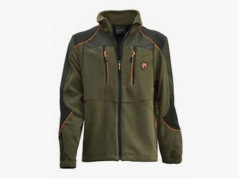 Damen-Cardigan mit lila Einsätzen