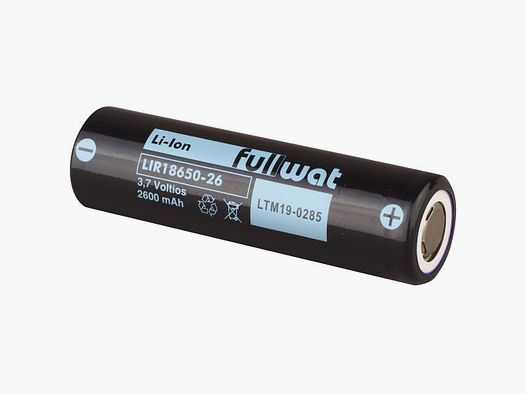 18650 Li-ion batterij 2600 mAh 3,6V