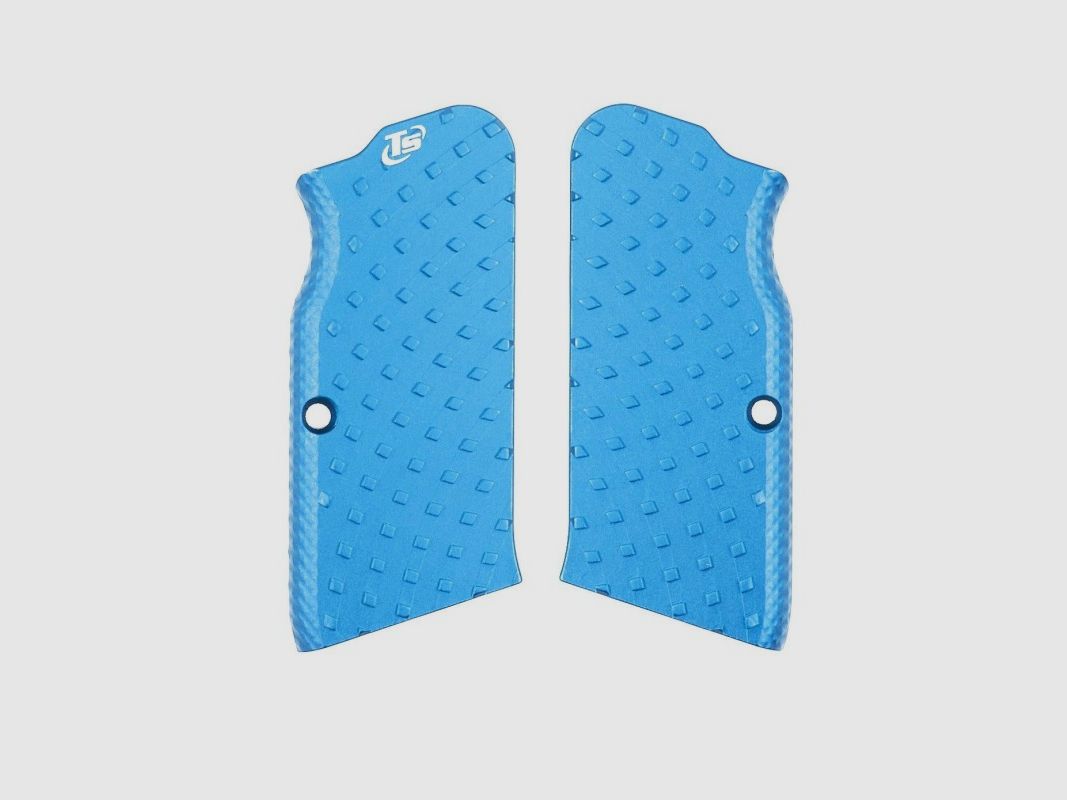 Vibram Langgriffe – kleiner Rahmen für Tanfoglio – Grau, Bild 1 von 8