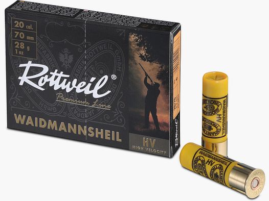 ROTTWEIL Waidmannsheil 20/70 HV, 2,7mm, Plastik, 10er Pack.