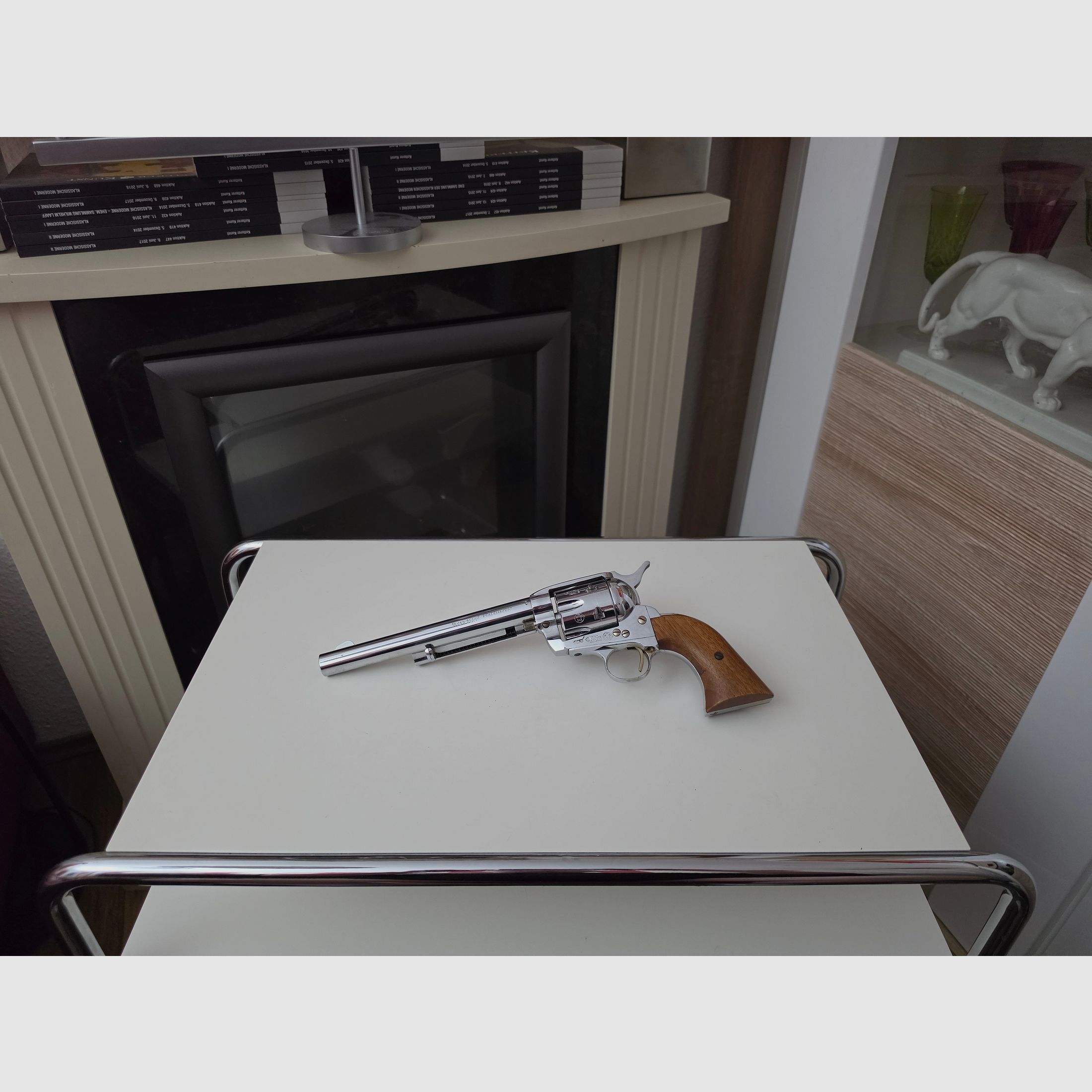 Revolver HS Texas Scout Peacemaker Mod. 121  PTB 242  9mm Knall