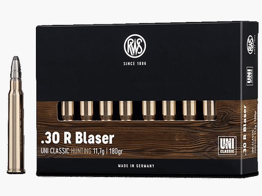 RWS .30RBlaser UNI Classic 11,7g - 180gr