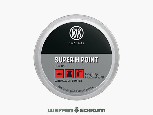 RWS 4,5mm Super-H-Point 0,45g