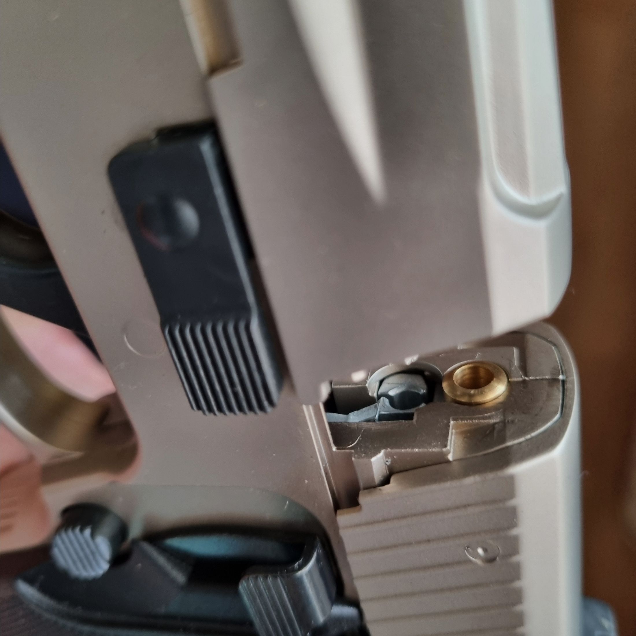 RWS Mod. C225, vernickelt, CO2, alte Ausführung, Kauf v.11.03.2006