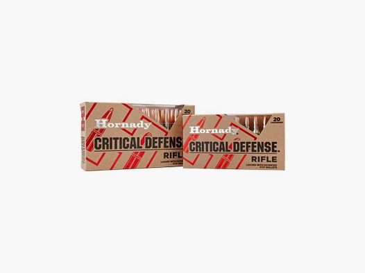 HORNADY 308 WIN 155 GR FTX CRITICAL DEFENSE 20 PCS