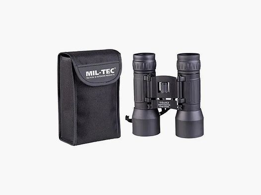 Mil-Tec Mil-Tec Fernglas Faltbar 10x42 schwarz