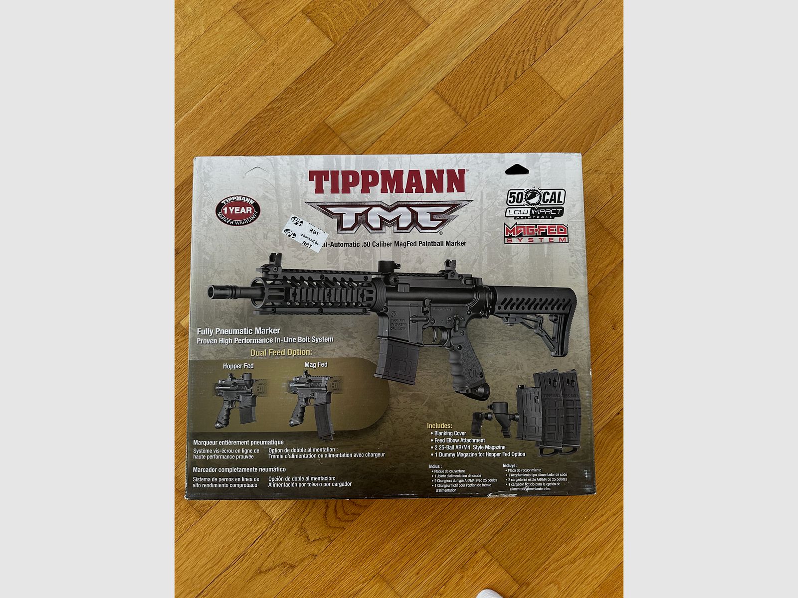 Tippmann TMC Mag Fed Paintball Markierer Kal.50 schwarz - NEU