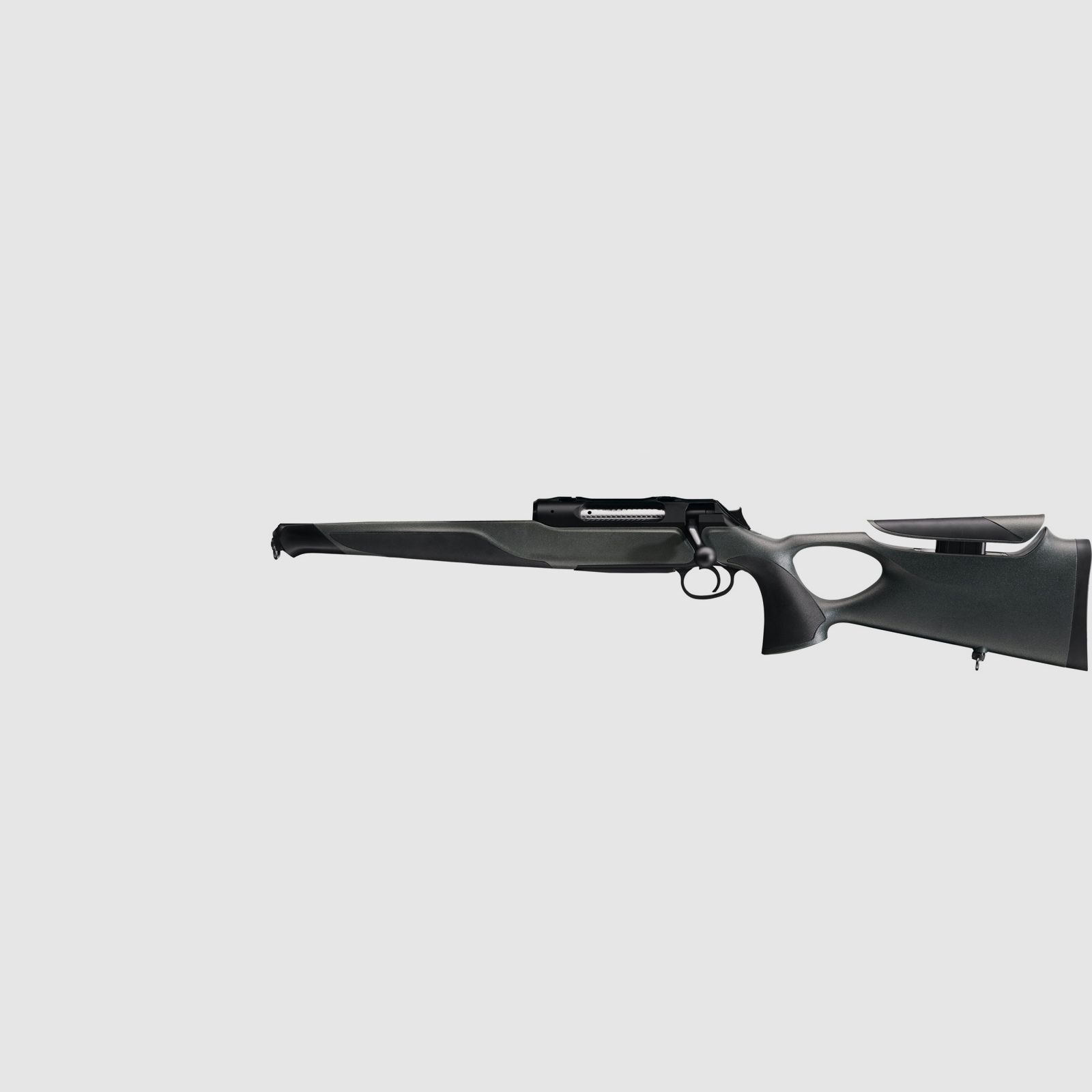 Sauer Komplettierung S404 Synchro XT Titanium Grey / Links ohne Verschlusskopf / ohne Magazin