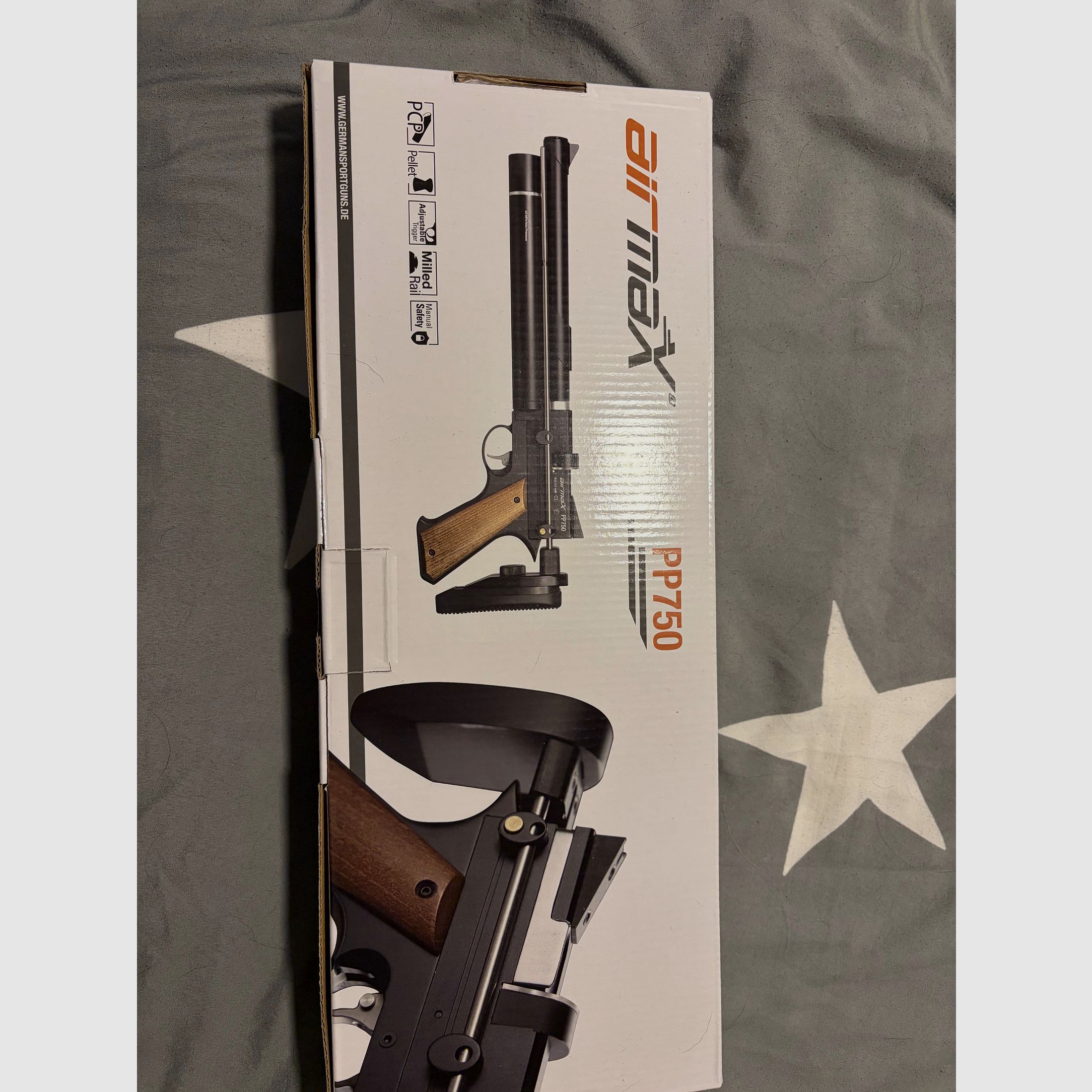 Airmax PP750. 4.5mm Pressluft