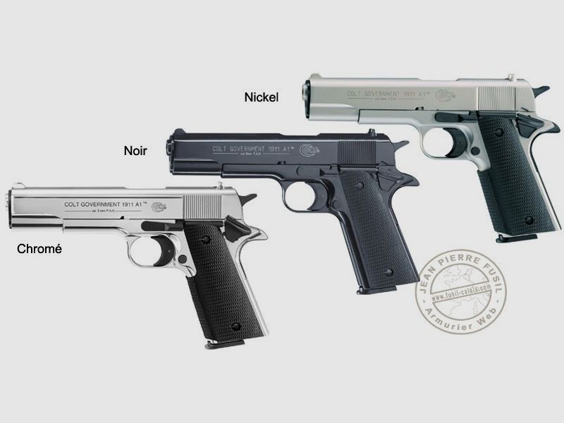 Pistolet d'alarme Umarex COLT Government 1911 A1 Cal. 9 mm, image 3 sur 3