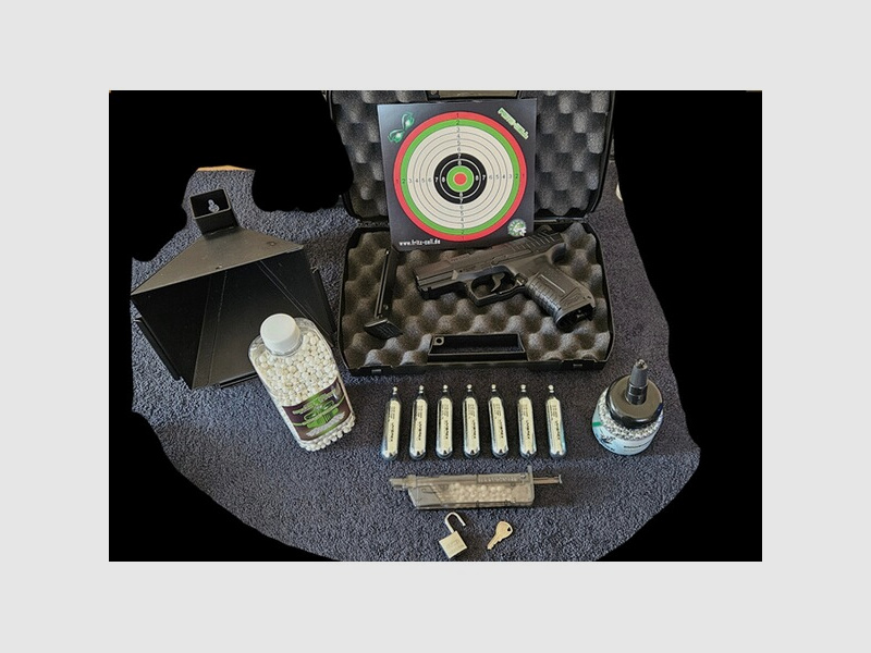 Walther P99 6mm Co2 Softair DAO GBB UMAREX (2 Joule) + Zubehör