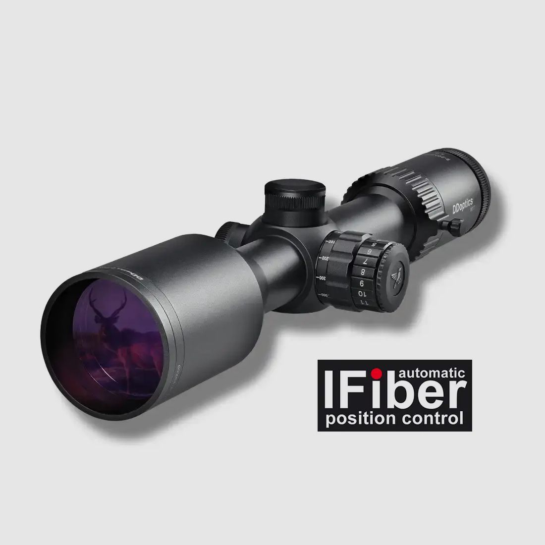 DDoptics Zielfernrohr | V10 2-20x50 NXT | MRAD | A4N | mit automatischem Fiber