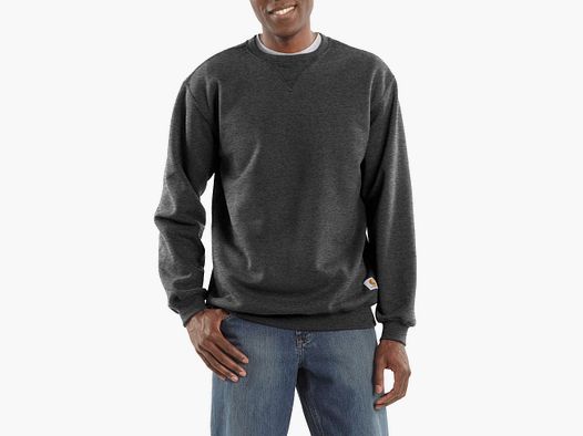 Carhartt Midweight Crewneck Sweatshirt Heren Carbon Heather XL