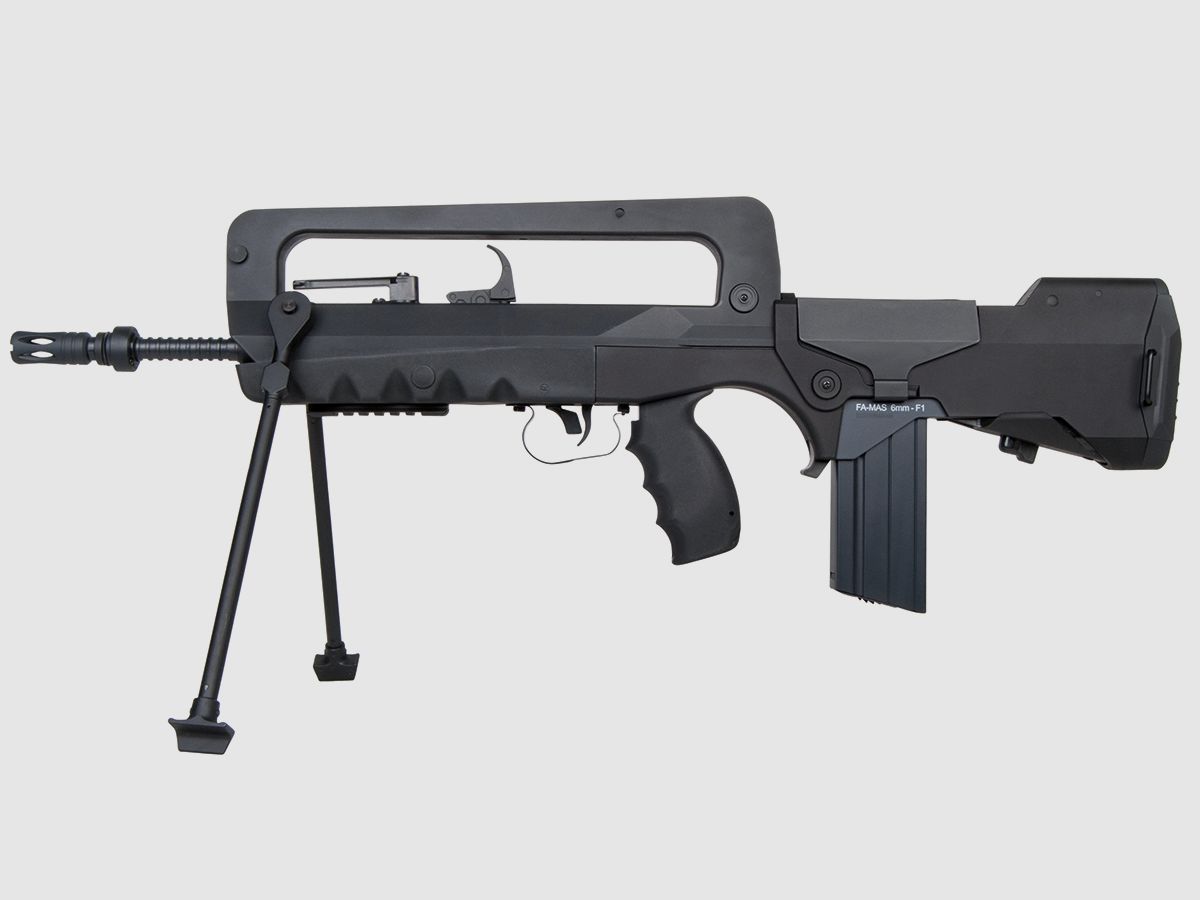 Famas F1 Schwarz 6mm - Airsoft S-AEG