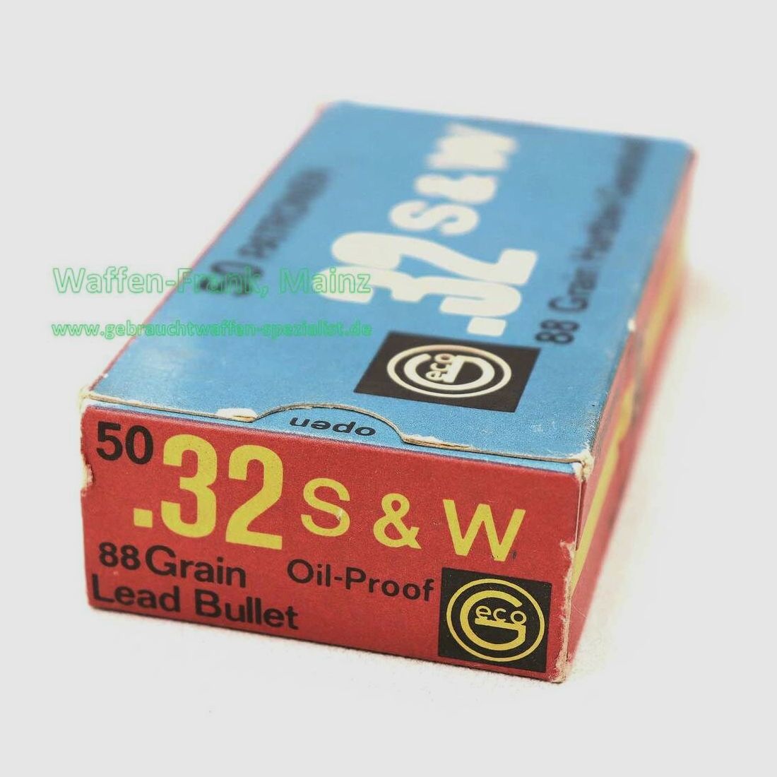 Geco - Fürth Pistoolpatronen .32 S&W short