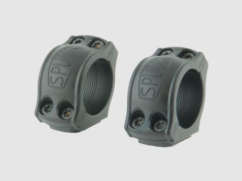 Spuhr 1 inch rings hunting for Blaser saddle mounts H19mm version: Standard