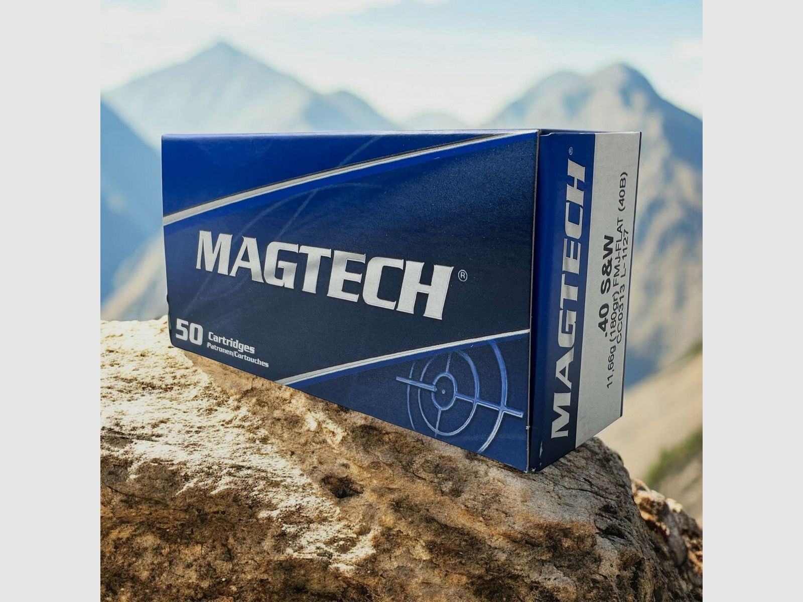 Cartuccia per Pistola Magtech Cal. .40 S&W 180grs FMJ