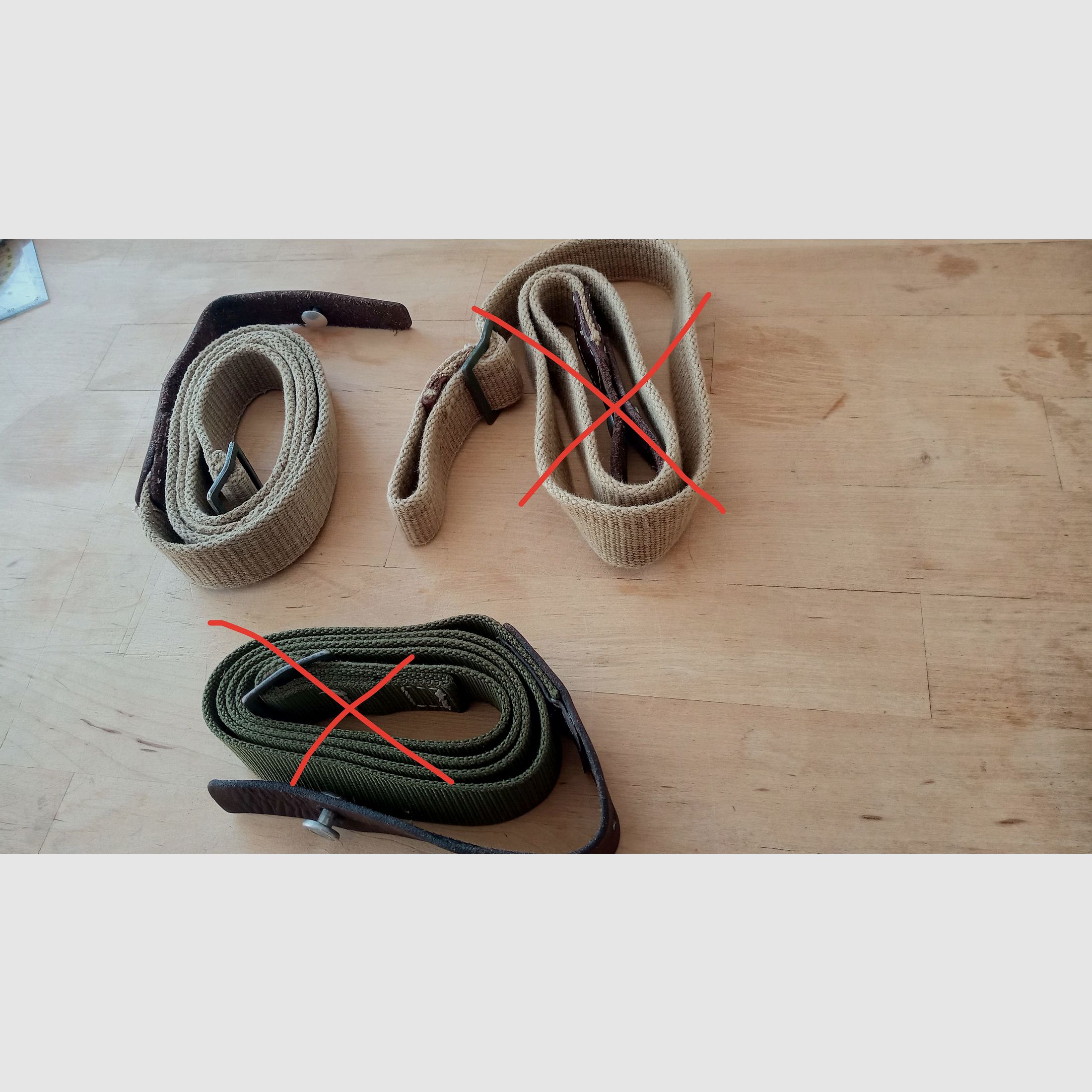 Cinghia per fucile SA VZ.58 ottimale per il fucile ad aria Xisico WMN B5 di Naunin / Perfecta 47 / First Strike SP47 // Cintura per armi / Cinghia di trasporto / Cinghia per fucile