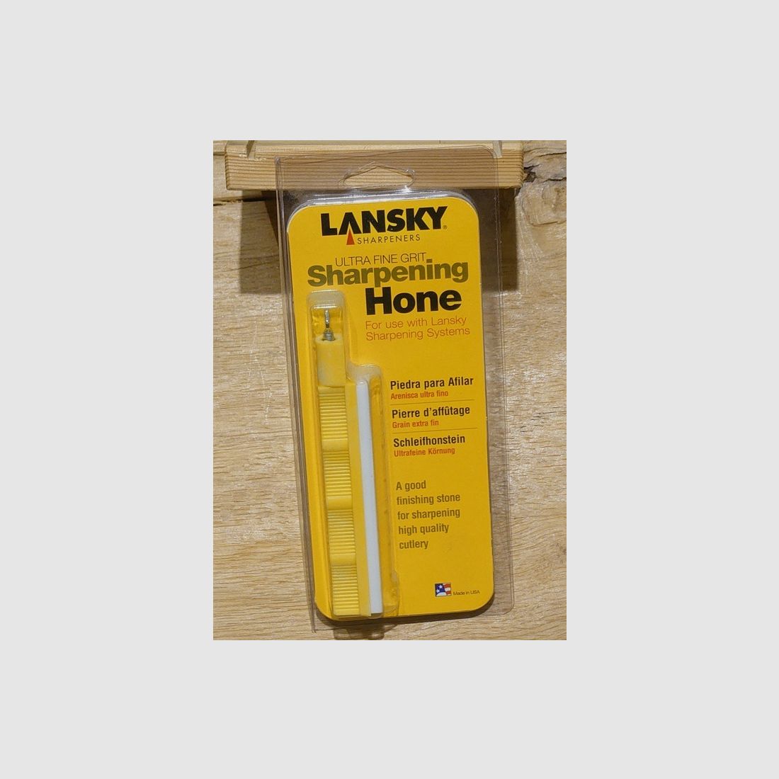 Lansky knife sharpener sharpening stone available in different grit levels, image 1 of 6